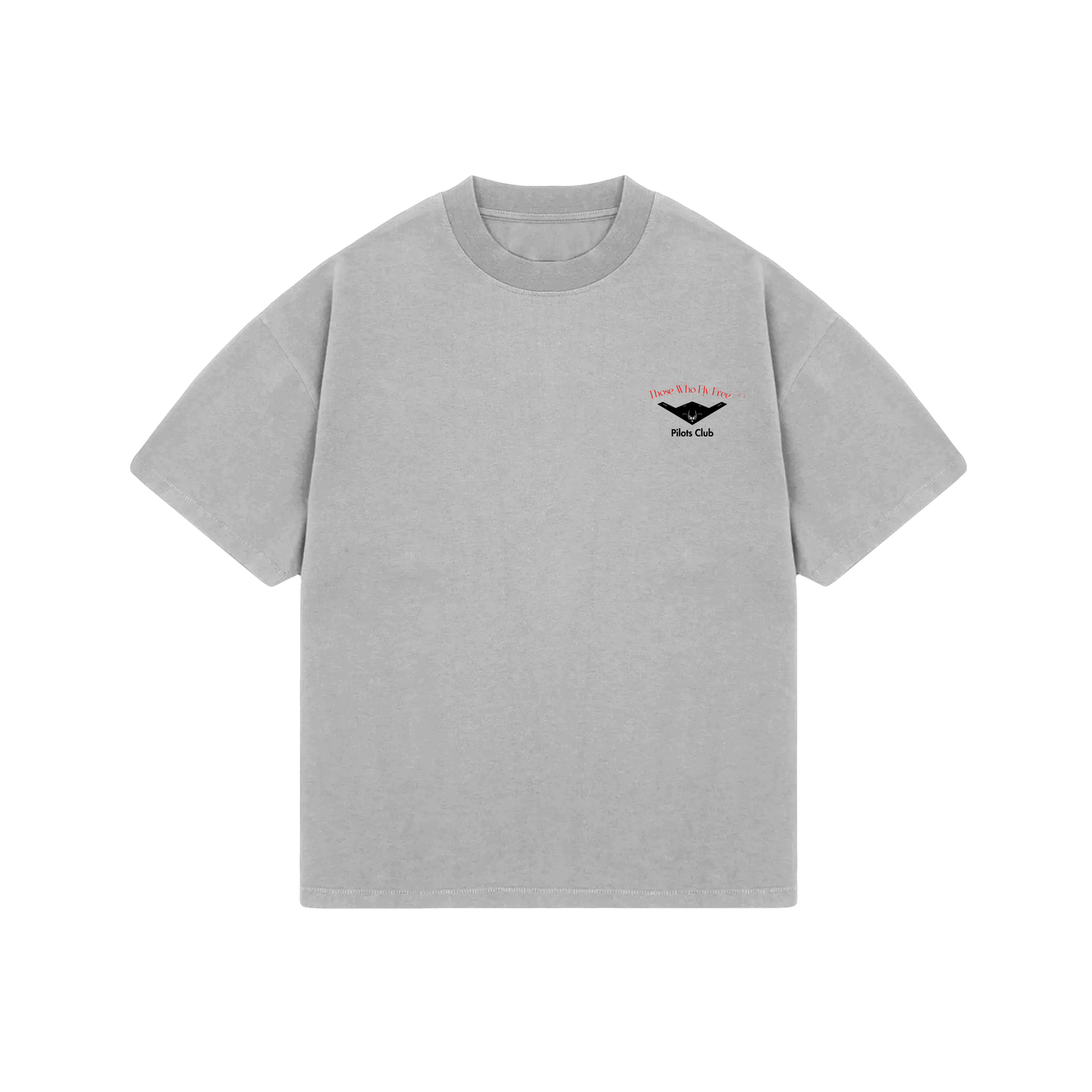 B-2 Spirit Stealth Bomber Vintage Gray Oversized Tee