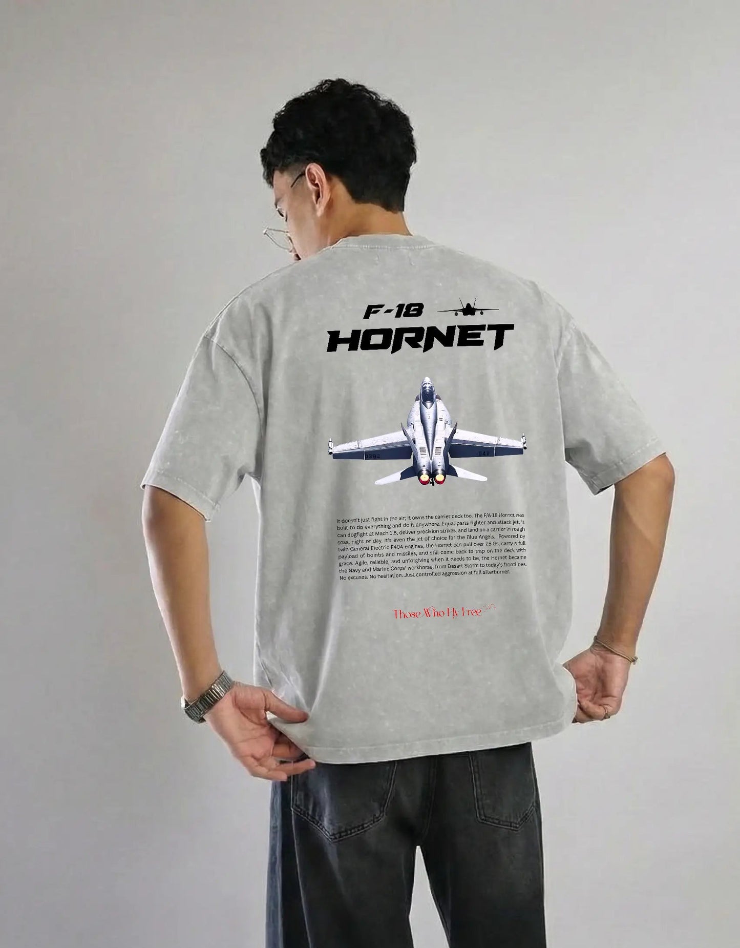 F-18 Hornet Oversized Tee