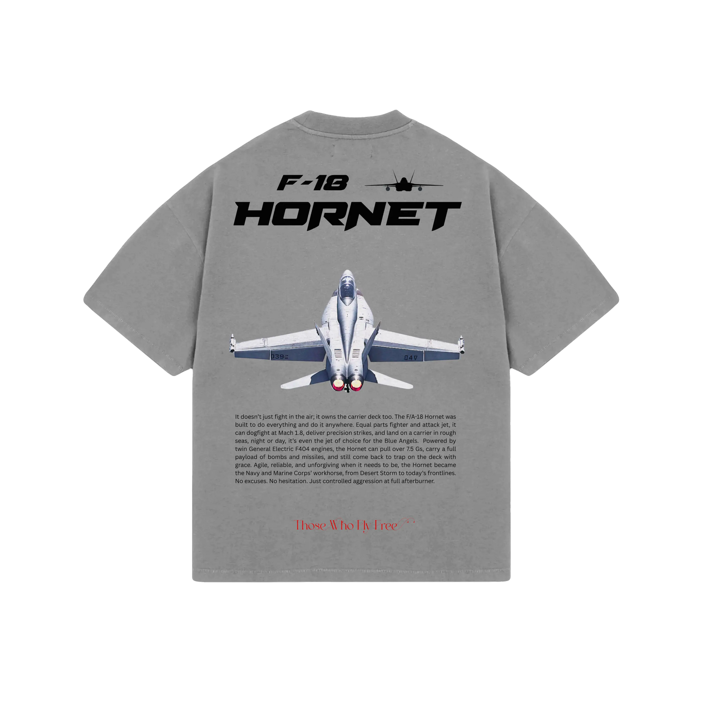 F-18 Hornet Oversized Tee