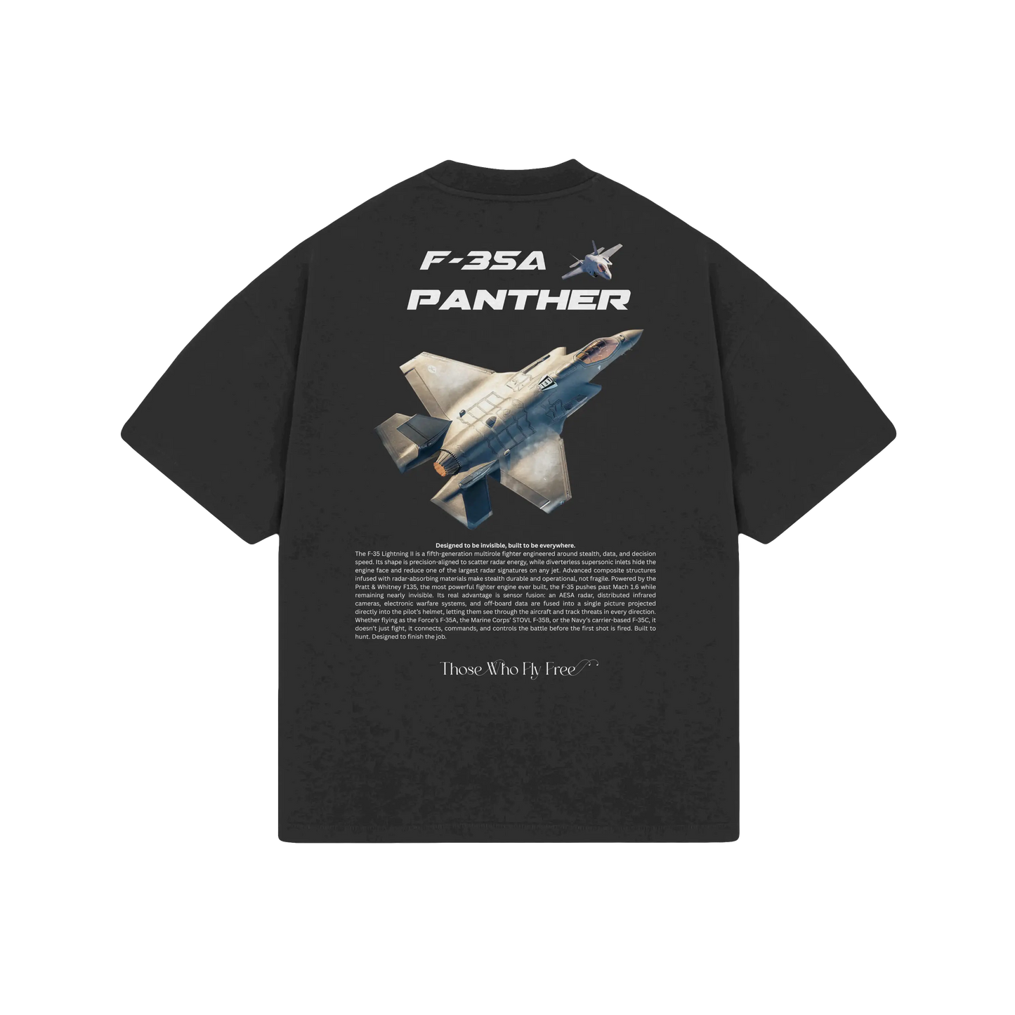 F-35 Panther Oversized Tee