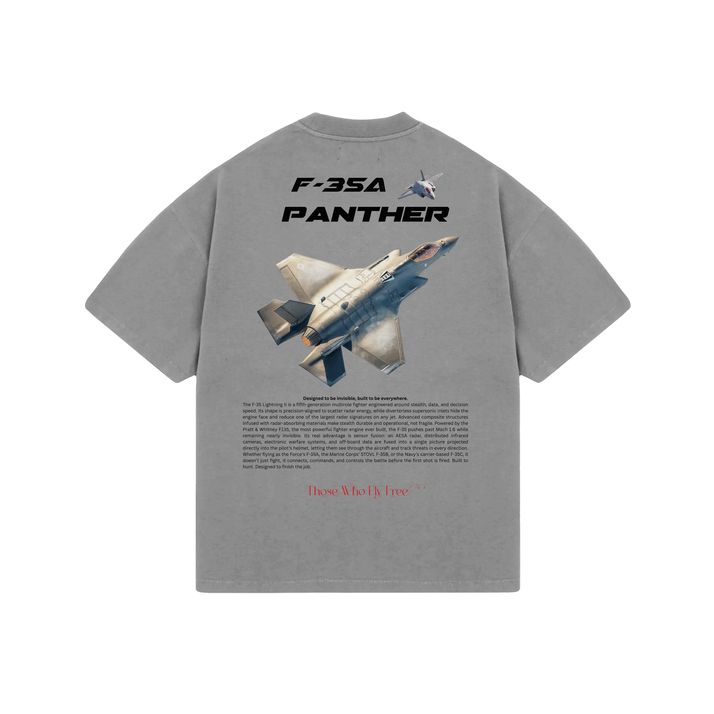 F-35 Panther Oversized Tee