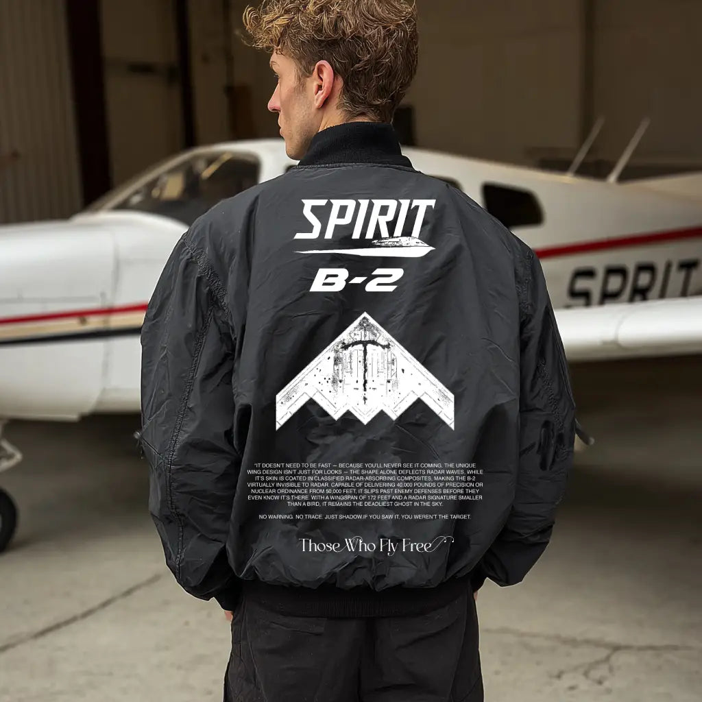 SR-71 & B2 Bomber Reversible Jacket
