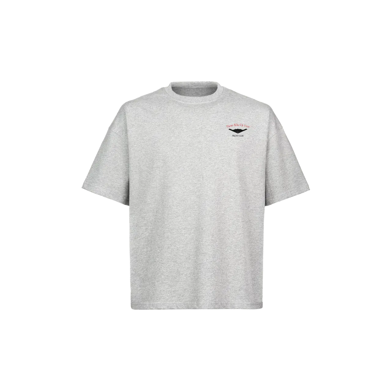B2 Spirit Stealth Bomber light gray marl tee