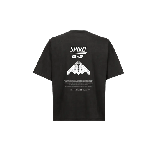 B2 Spirit Bomber Vintage Black tee