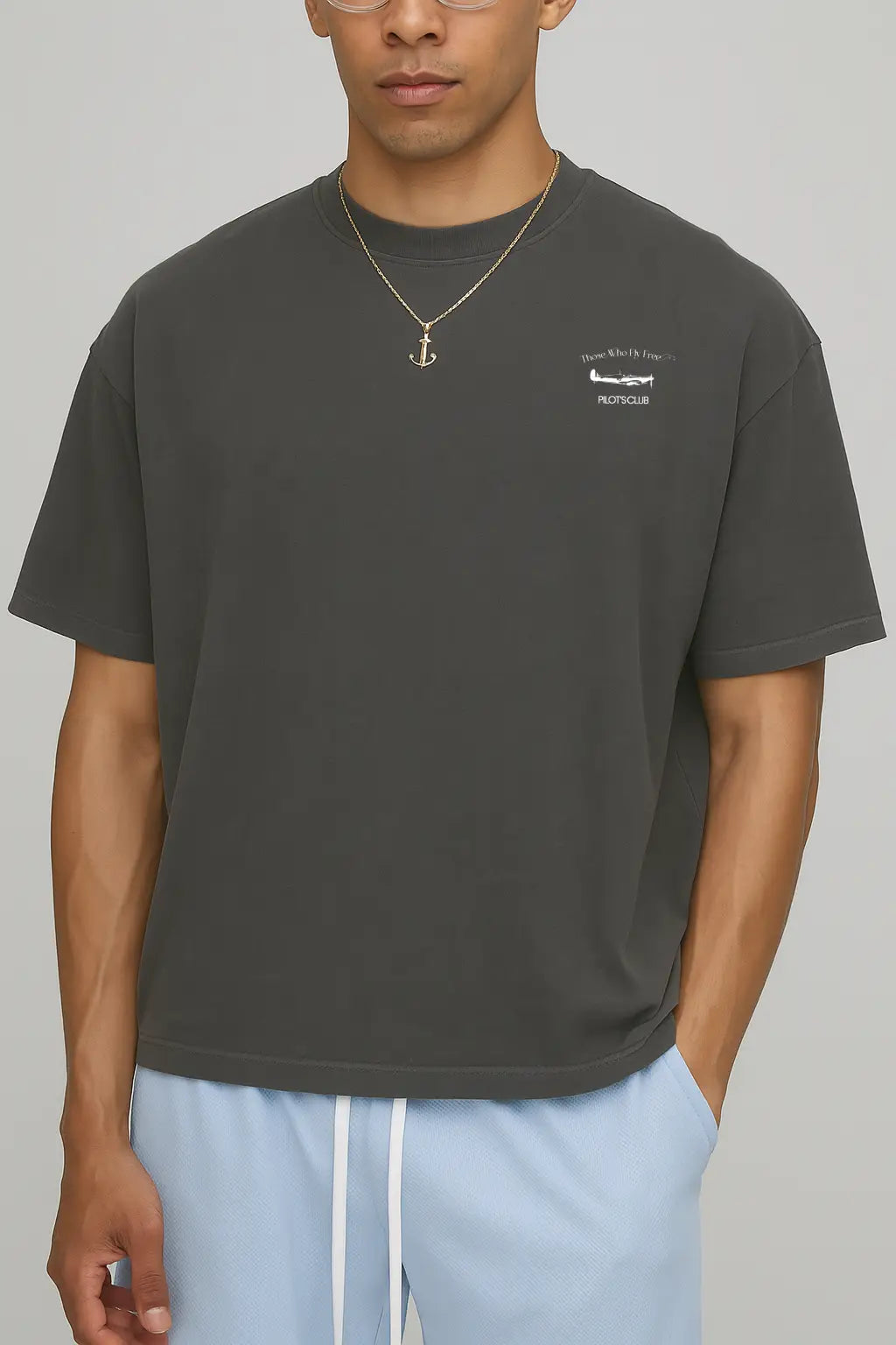 Supermarine Spitfire Vintage Black tee