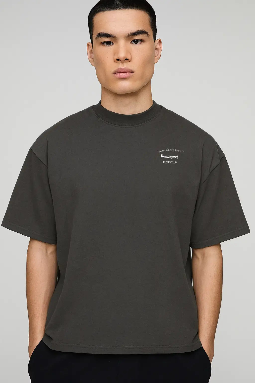 Supermarine Spitfire Vintage Black tee