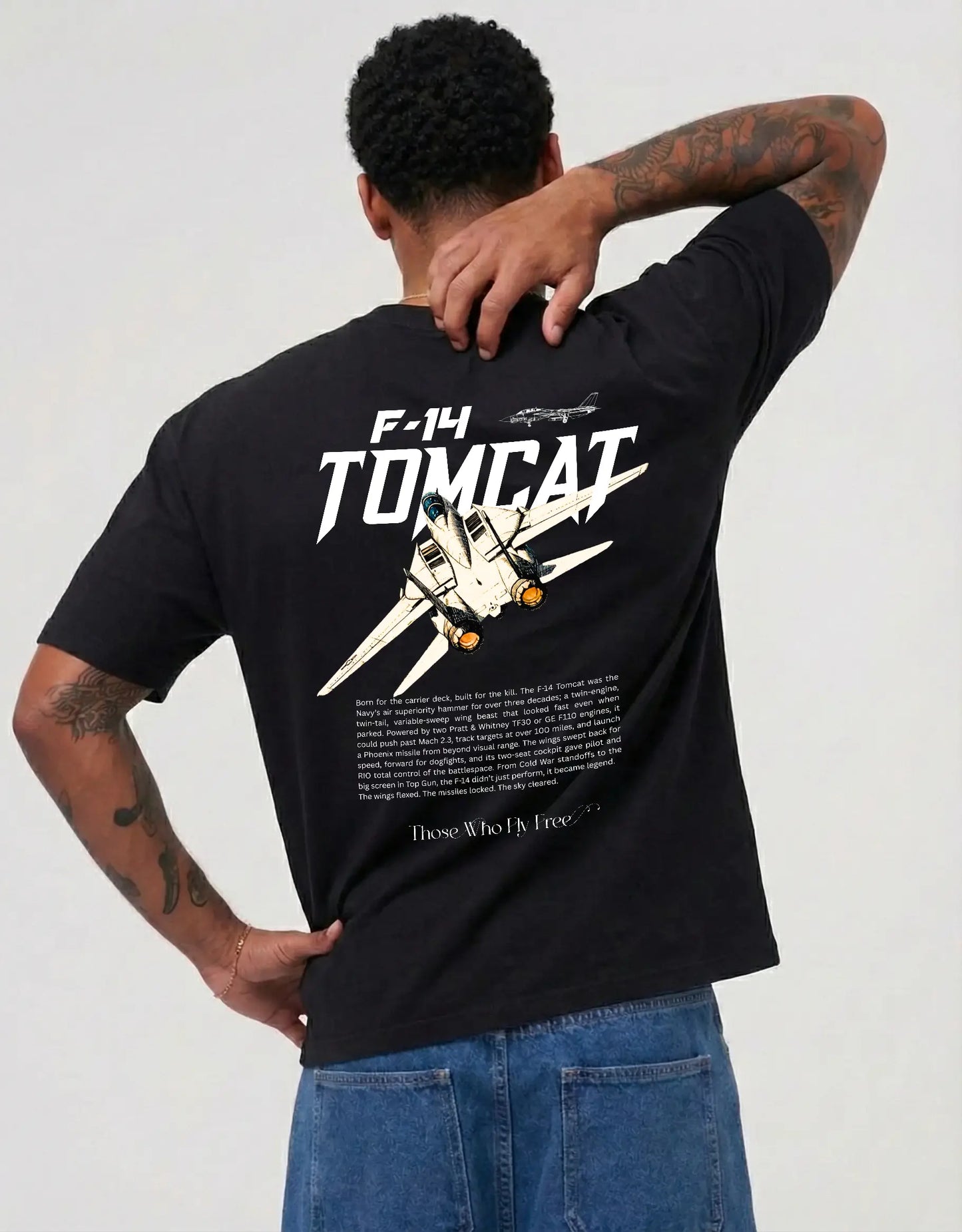 F-14 Tomcat Oversized Tee
