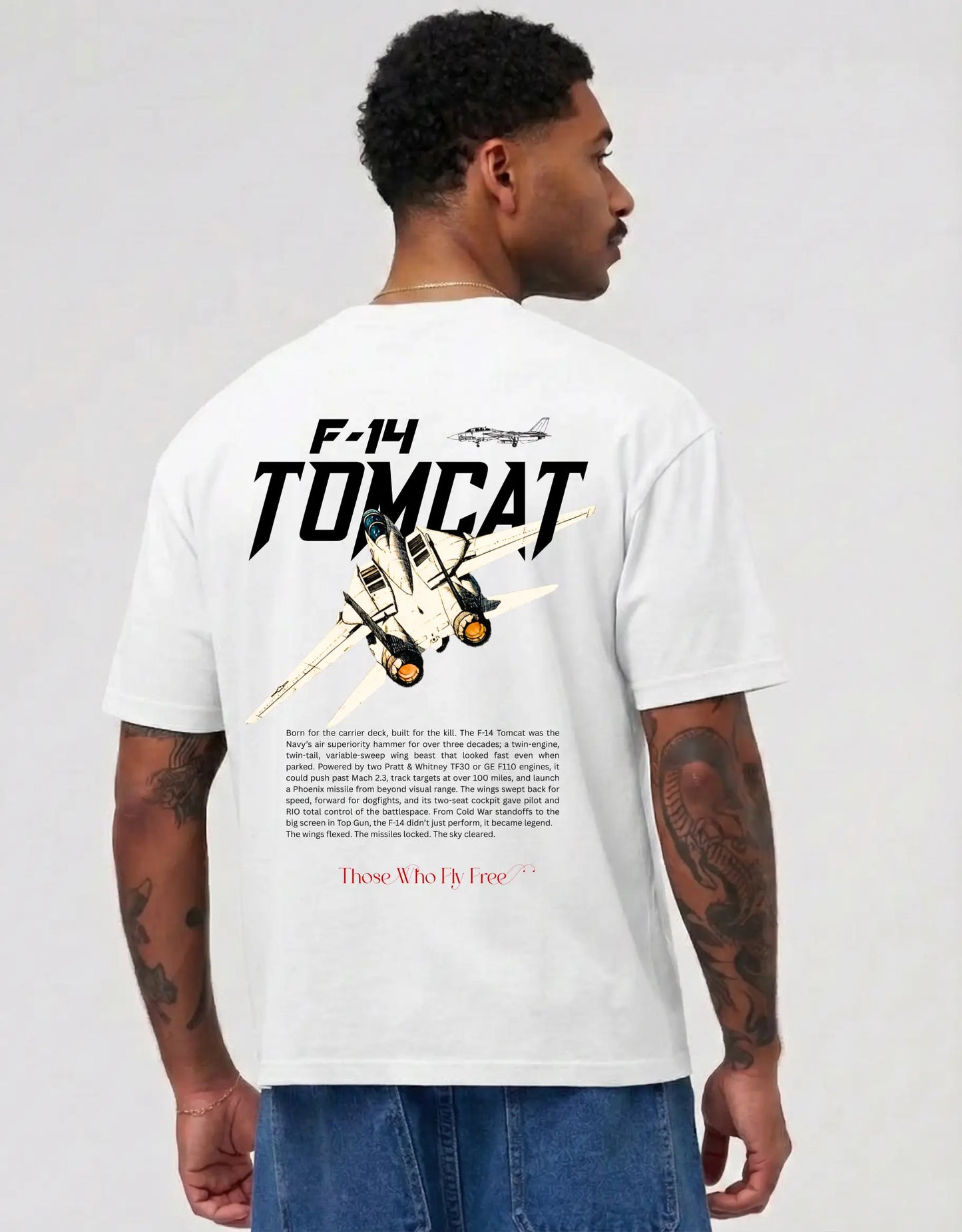 F-14 Tomcat Oversized Tee