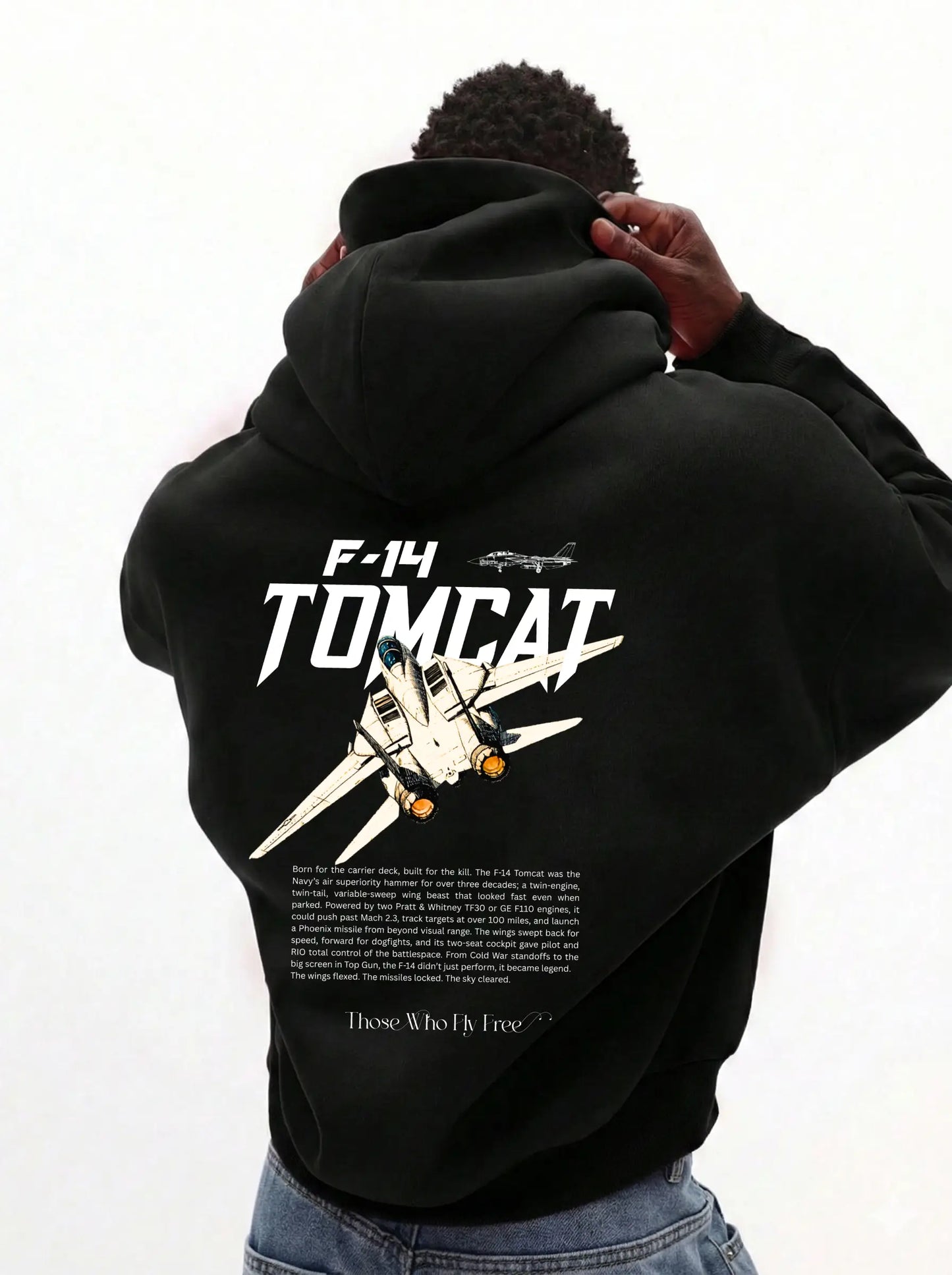 F-14 Tomcat Oversized Hoodie