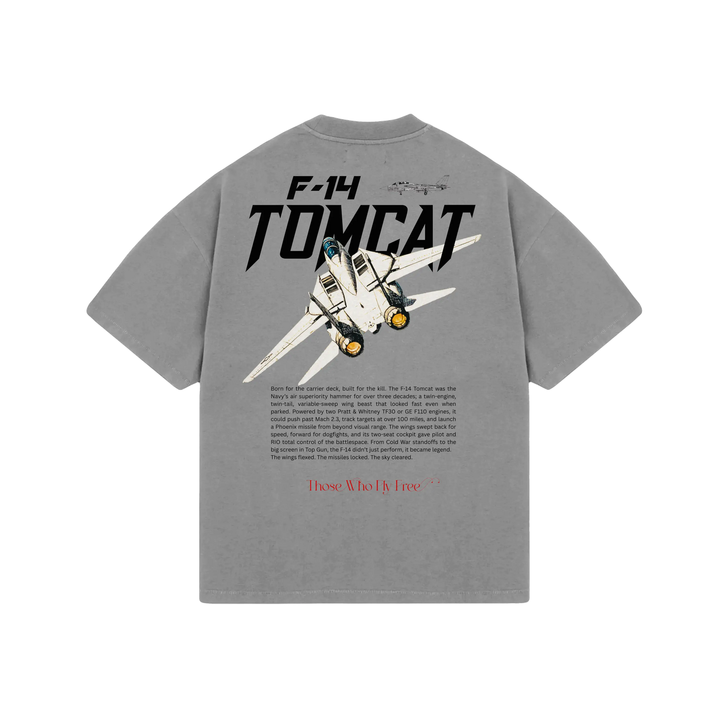 F-14 Tomcat Oversized Tee