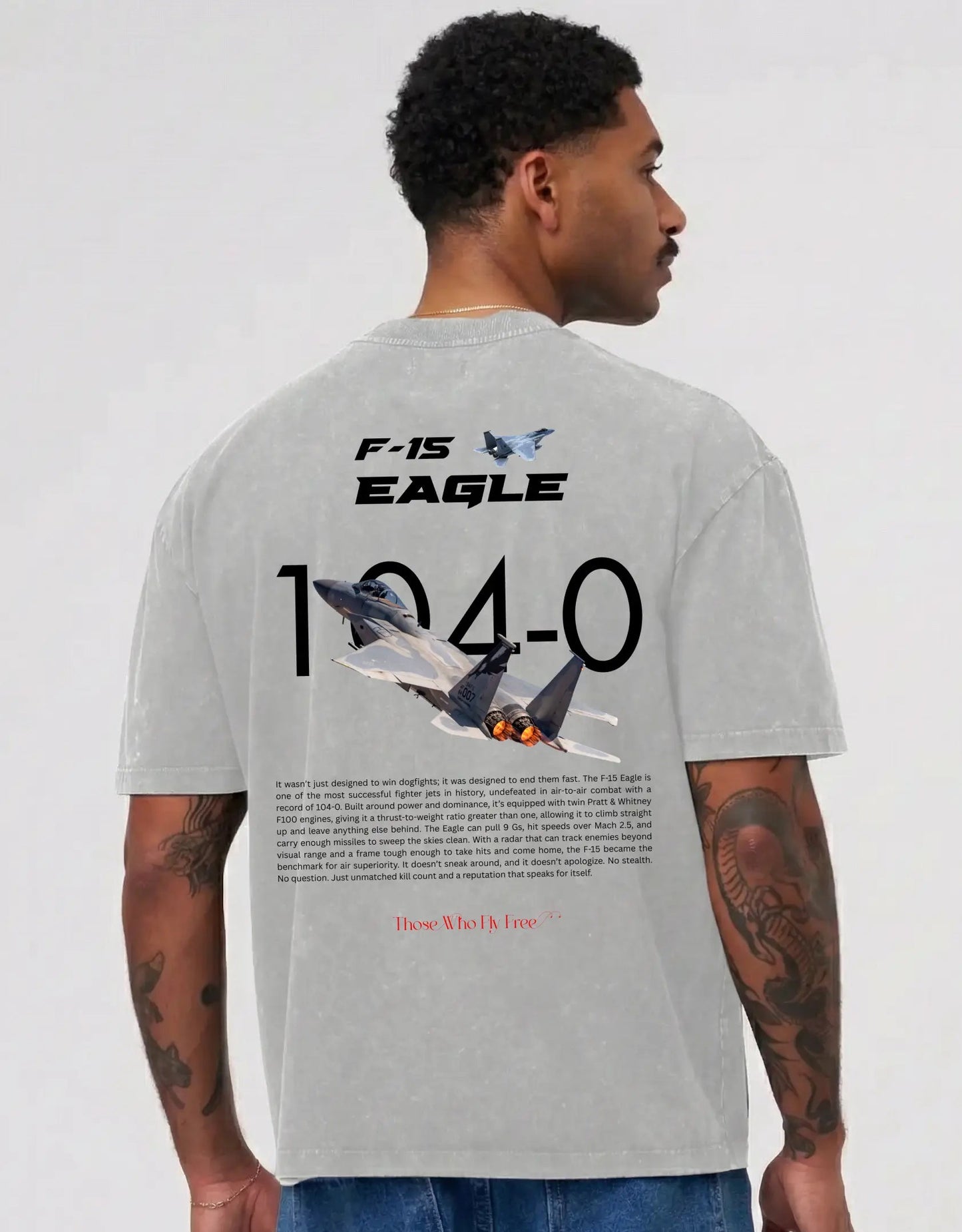F-15 Eagle Oversized Tee