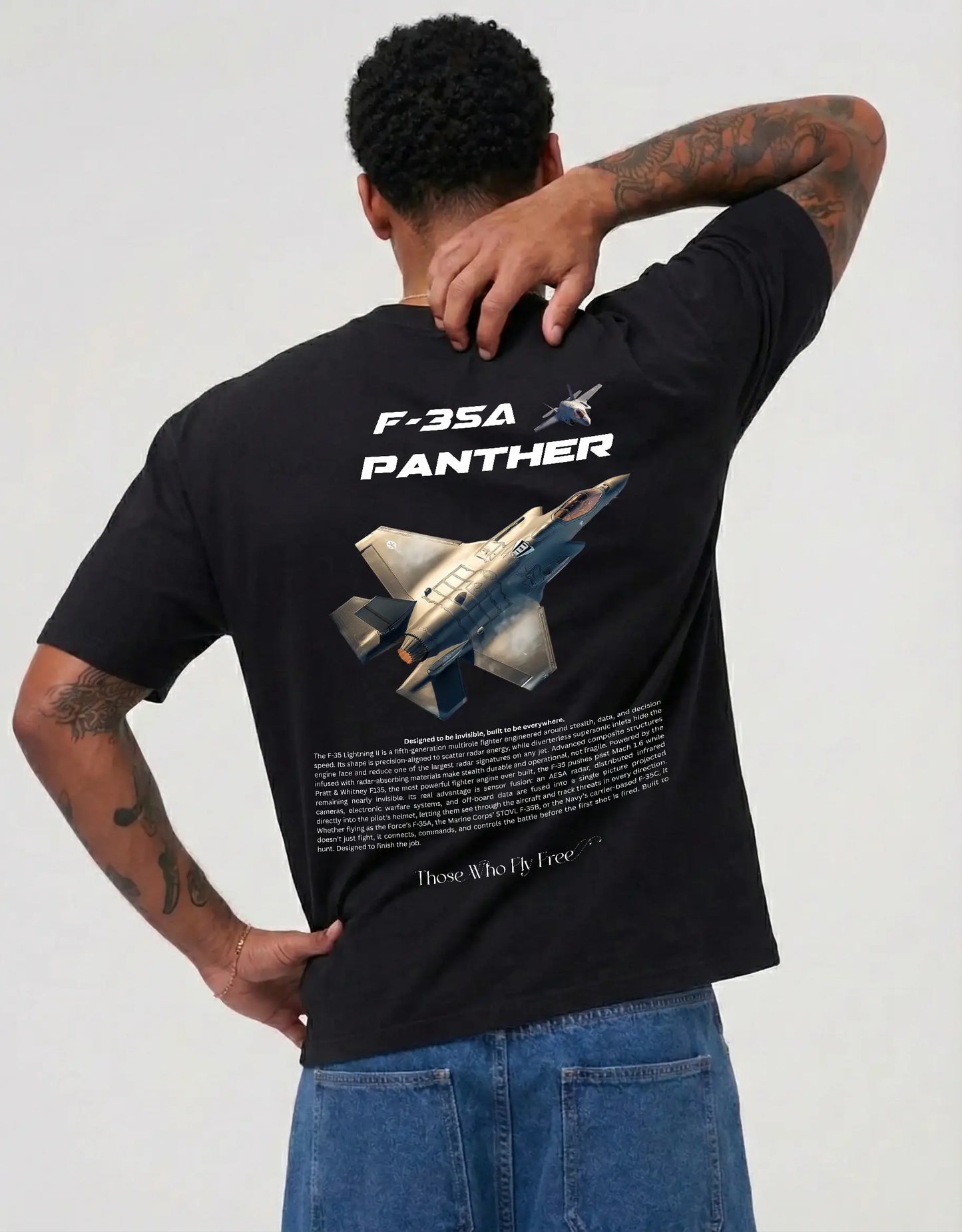 F-35 Panther Oversized Tee