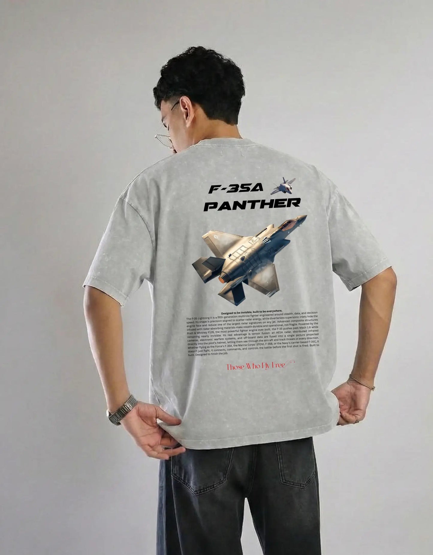 F-35 Panther Oversized Tee