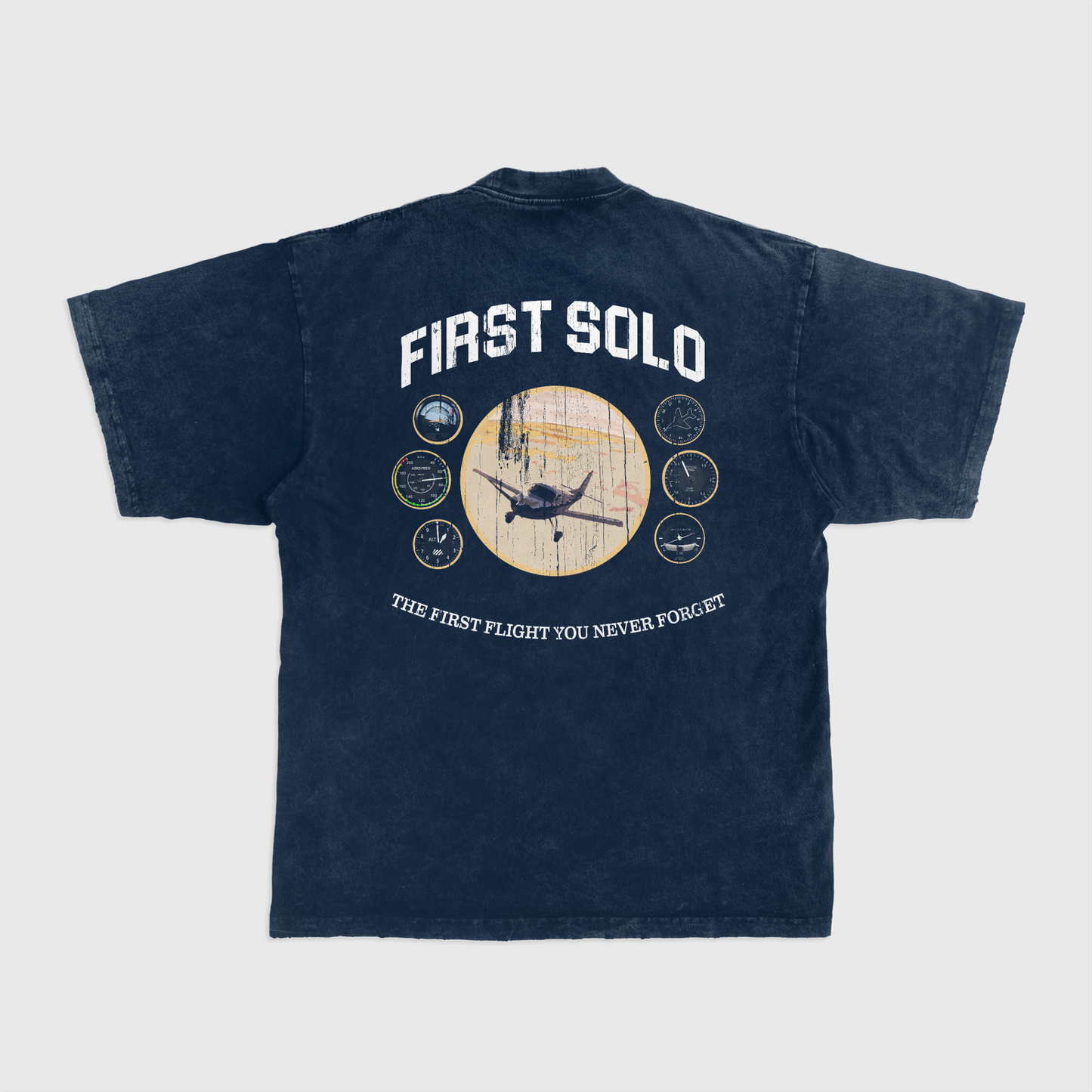 First Solo T-Shirt – The Flight You Never Forget ✈️🎖️