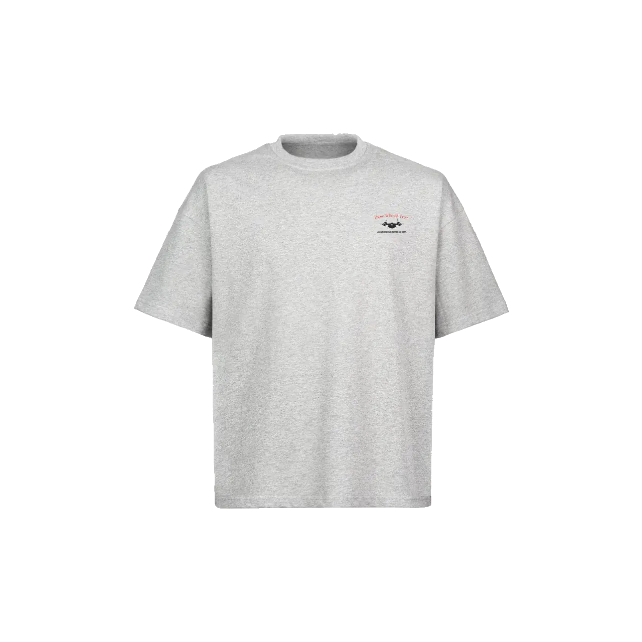 SR71 Light Gray Marl Tee