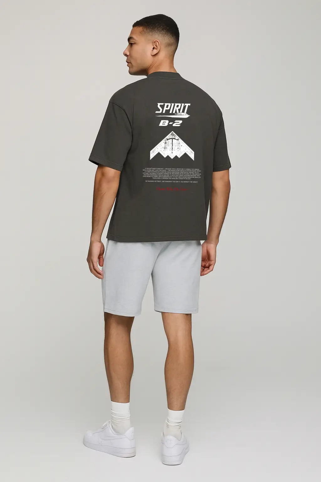 B2 Spirit Bomber Vintage Black tee