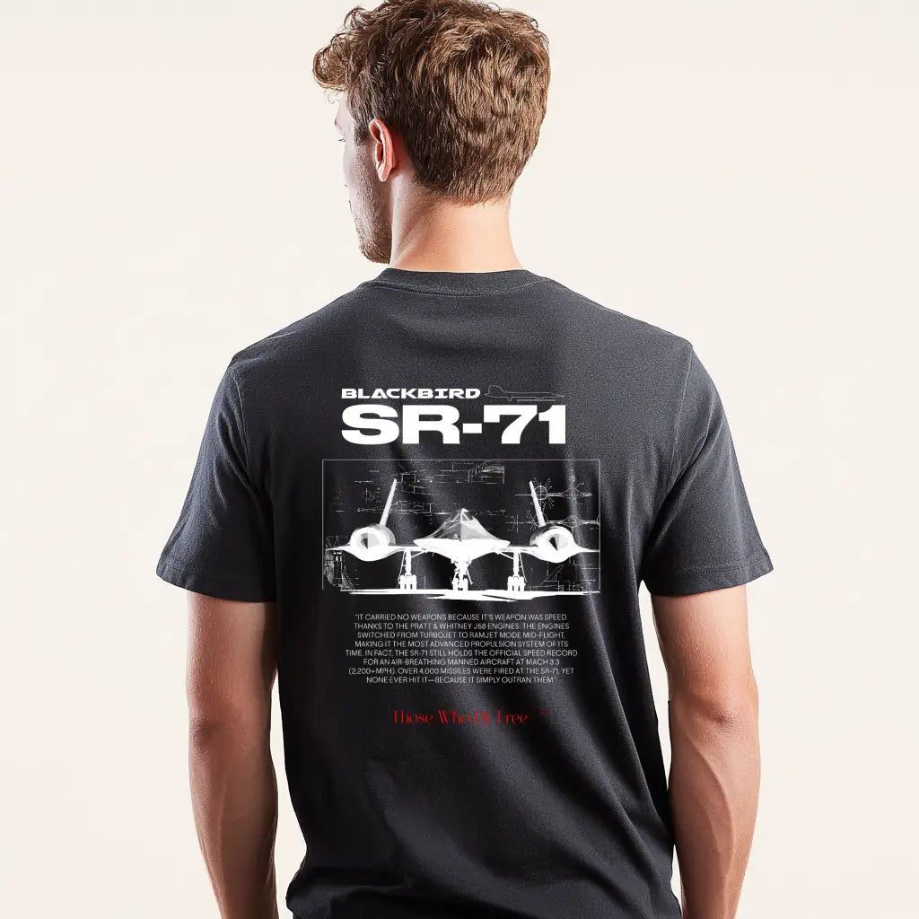 SR71 Vintage Black tee