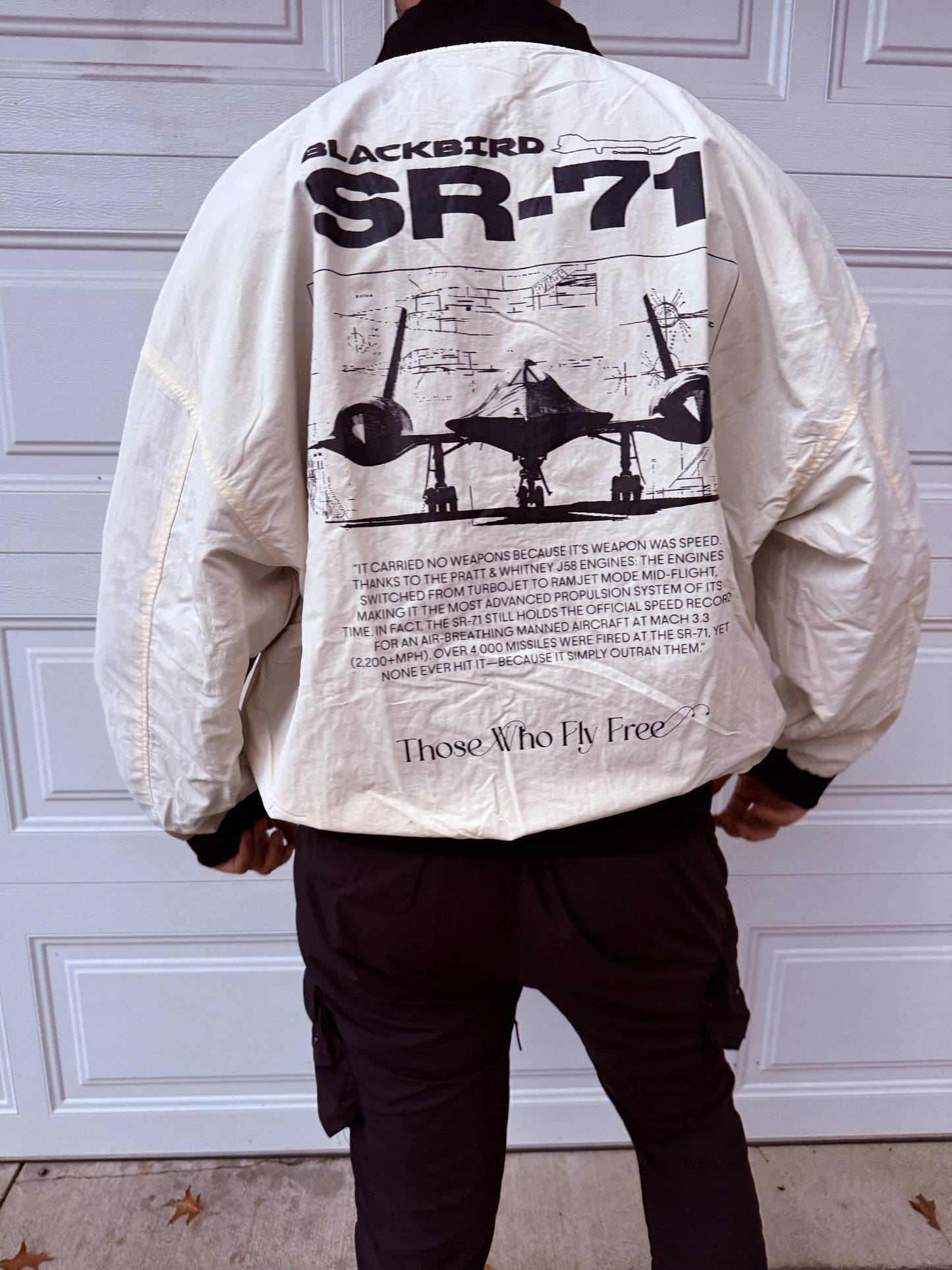 SR-71 & B2 Bomber Reversible Jacket